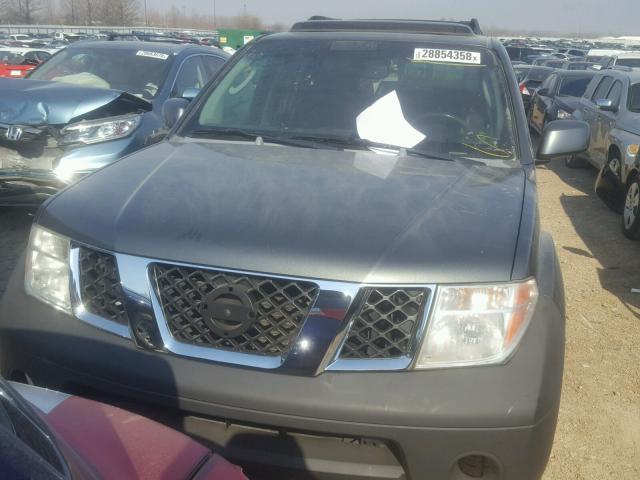 5N1AR18W87C631902 - 2007 NISSAN PATHFINDER GRAY photo 9