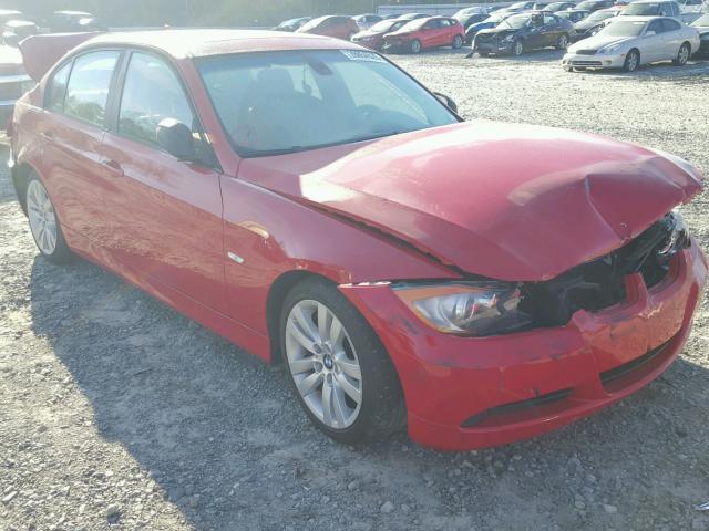 WBAVB17516NK31327 - 2006 BMW 325 I AUTO RED photo 1