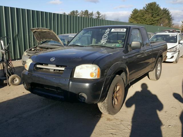 1N6DD26T43C466310 - 2003 NISSAN FRONTIER K BLACK photo 2