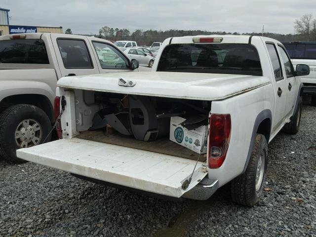 1GCDT136148137082 - 2004 CHEVROLET COLORADO WHITE photo 4