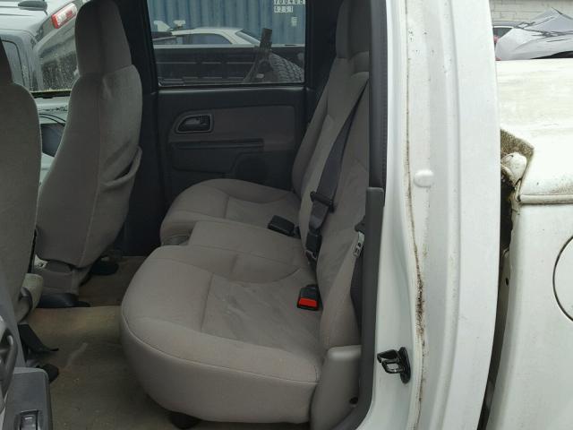 1GCDT136148137082 - 2004 CHEVROLET COLORADO WHITE photo 6