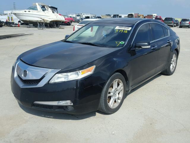 19UUA8F56AA000114 - 2010 ACURA TL BLACK photo 2