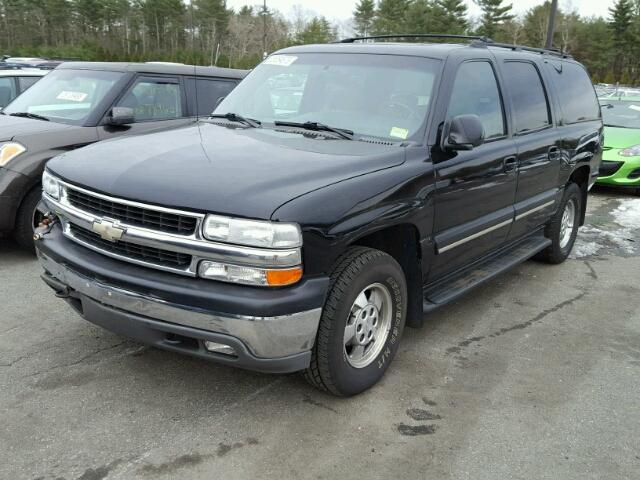 3GNFK16T41G162794 - 2001 CHEVROLET SUBURBAN K BLACK photo 2