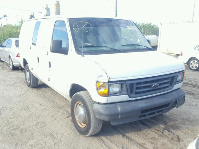 1FTNE24W64HB52437 - 2004 FORD ECONOLINE WHITE photo 1