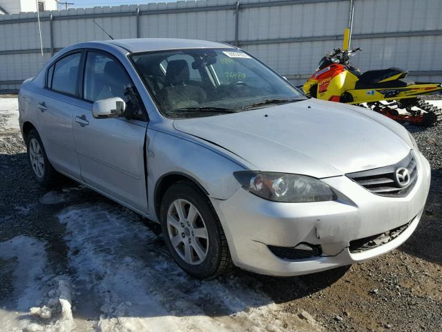 JM1BK12F961436861 - 2006 MAZDA 3 I SILVER photo 1