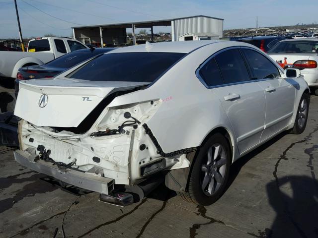 19UUA8F55DA010573 - 2013 ACURA TL TECH WHITE photo 4