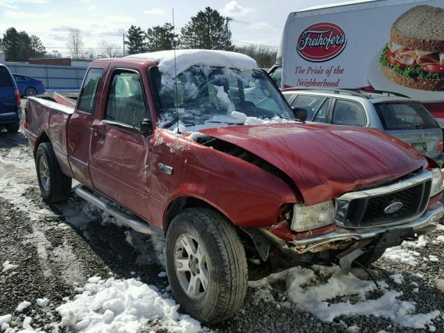 1FTZR15E54PB64963 - 2004 FORD RANGER SUP RED photo 1