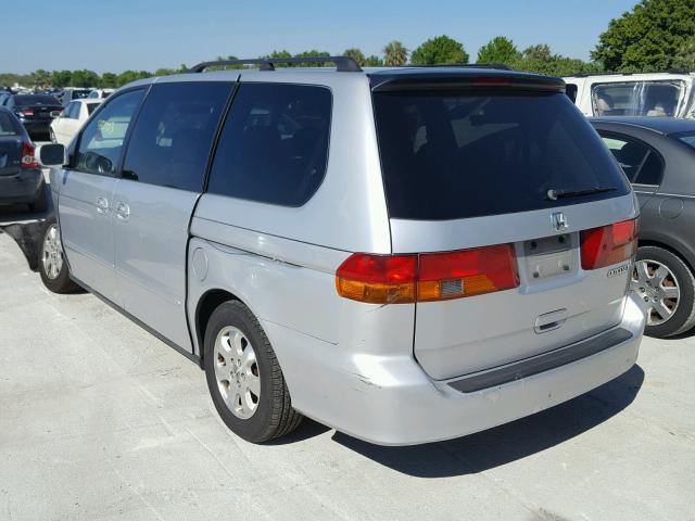 5FNRL18683B031001 - 2003 HONDA ODYSSEY EX SILVER photo 3