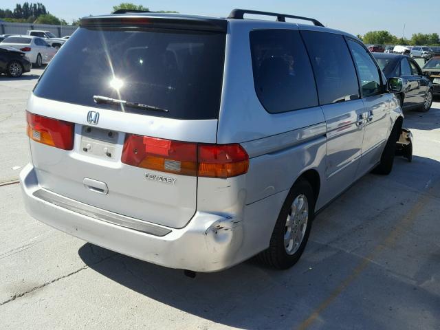 5FNRL18683B031001 - 2003 HONDA ODYSSEY EX SILVER photo 4