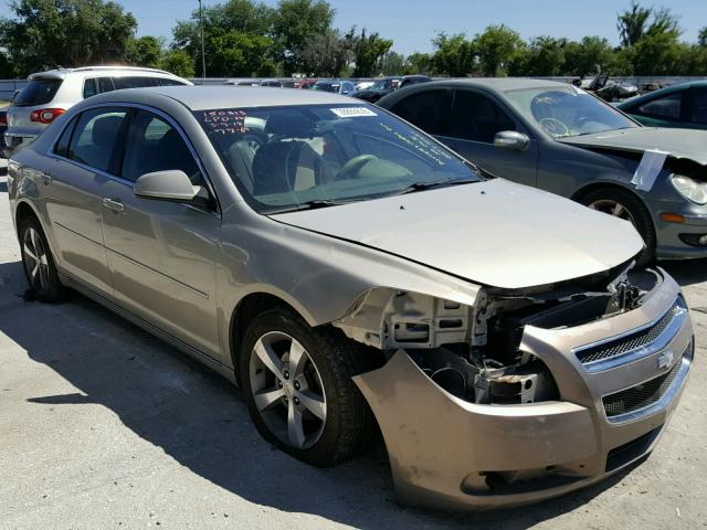 1G1ZC5E17BF151505 - 2011 CHEVROLET MALIBU 1LT 金色 照片 1