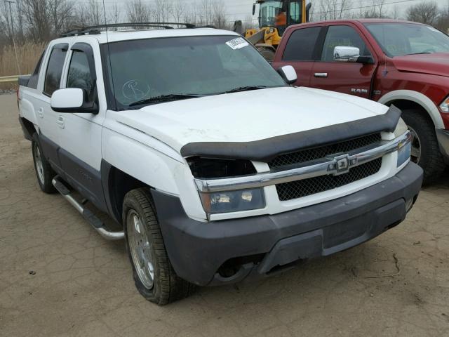 3GNEK13T53G168526 - 2003 CHEVROLET AVALANCHE WHITE photo 1