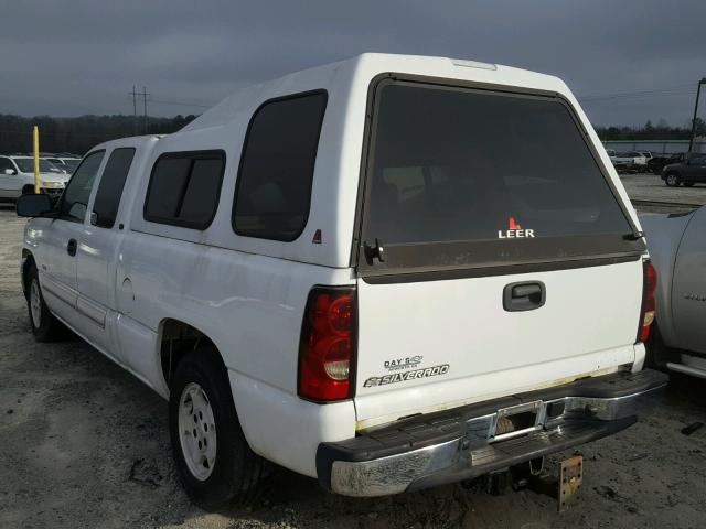 1GCEC19TX6Z148922 - 2006 CHEVROLET SILVERADO WHITE photo 3