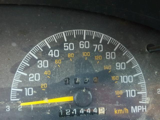 1G2WP1214VF291838 - 1997 PONTIAC GRAND PRIX BLACK photo 8