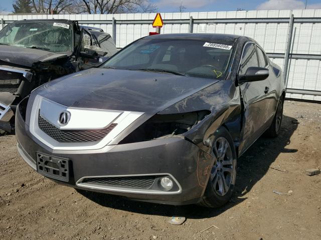 2HNYB1H41BH500316 - 2011 ACURA ZDX TECHNO GRAY photo 2