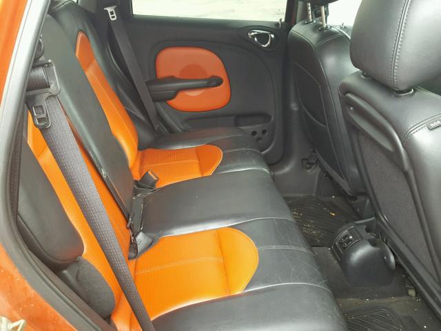 3C8FY78G93T634684 - 2003 CHRYSLER PT CRUISER ORANGE photo 6