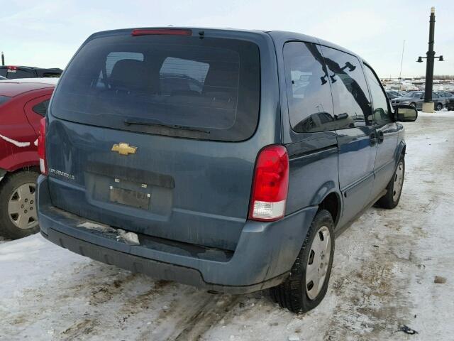 1GNDU23LX6D233531 - 2006 CHEVROLET UPLANDER L 蓝色 照片 4
