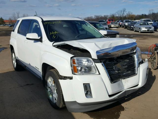 2GKALMEK8D6220162 - 2013 GMC TERRAIN SL WHITE photo 1