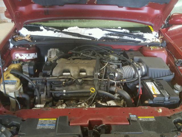 1G1NE52J62M666181 - 2002 CHEVROLET MALIBU LS წითელი ფოტო 7