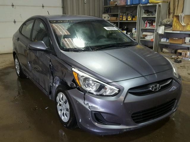 KMHCT4AE6FU825219 - 2015 HYUNDAI ACCENT GLS CHARCOAL photo 1