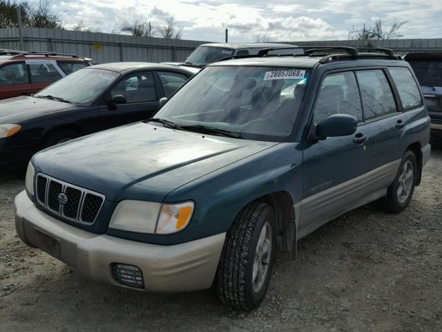 JF1SF65501H736430 - 2001 SUBARU FORESTER S 绿色 照片 2