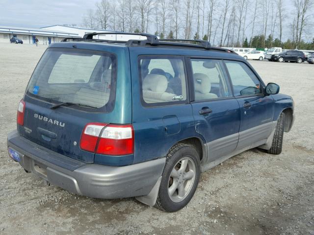 JF1SF65501H736430 - 2001 SUBARU FORESTER S 绿色 照片 4