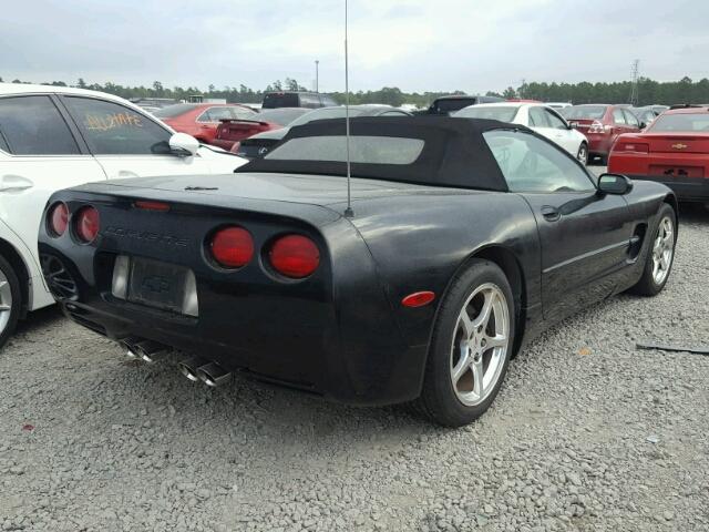 1G1YY32G9Y5111970 - 2000 CHEVROLET CORVETTE BLACK photo 4