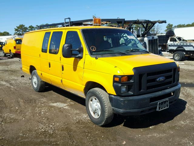 1FTSS34L98DB49682 - 2008 FORD ECONOLINE YELLOW photo 1