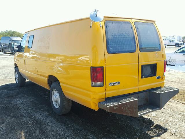 1FTSS34L98DB49682 - 2008 FORD ECONOLINE YELLOW photo 3