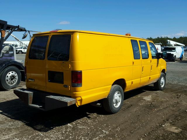 1FTSS34L98DB49682 - 2008 FORD ECONOLINE YELLOW photo 4