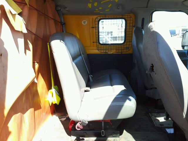 1FTSS34L98DB49682 - 2008 FORD ECONOLINE YELLOW photo 6