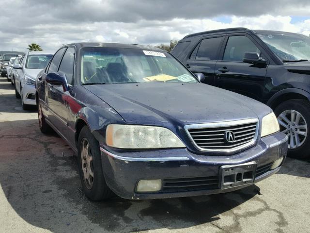 JH4KA9653YC005926 - 2000 ACURA 3.5RL BLUE photo 1