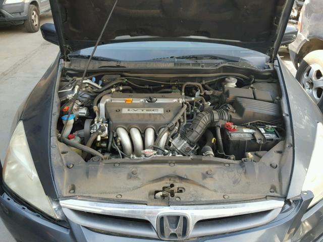 1HGCM56336A069933 - 2006 HONDA ACCORD SE BLUE photo 7