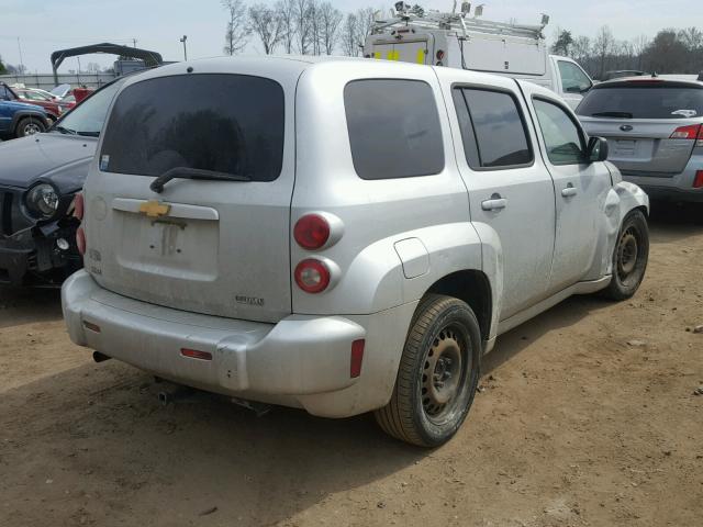 3GNBAADB7AS503324 - 2010 CHEVROLET HHR LS SILVER photo 4