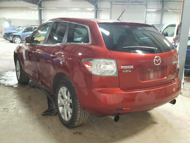 JM3ER293370148374 - 2007 MAZDA CX-7 RED photo 3