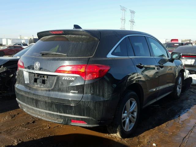 5J8TB4H57DL004468 - 2013 ACURA RDX TECHNO BLACK photo 4