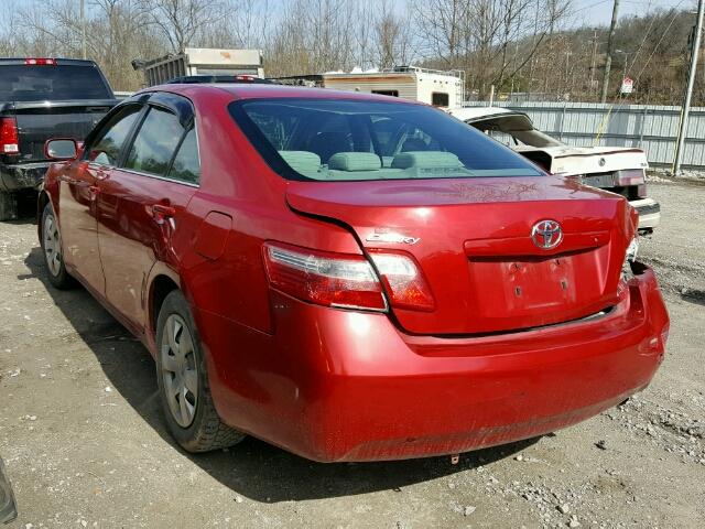 4T1BE46K57U151165 - 2007 TOYOTA CAMRY NEW RED photo 3