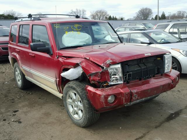 1J8HG58216C285616 - 2006 JEEP COMMANDER წითელი ფოტო 1