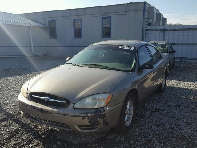 1FAFP53U57A206720 - 2007 FORD TAURUS SE TAN photo 2