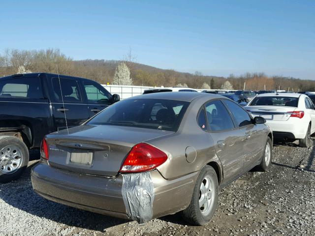 1FAFP53U57A206720 - 2007 FORD TAURUS SE TAN photo 4