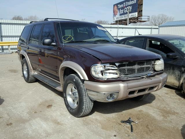 1FMDU34EXXZB95894 - 1999 FORD EXPLORER MAROON photo 1