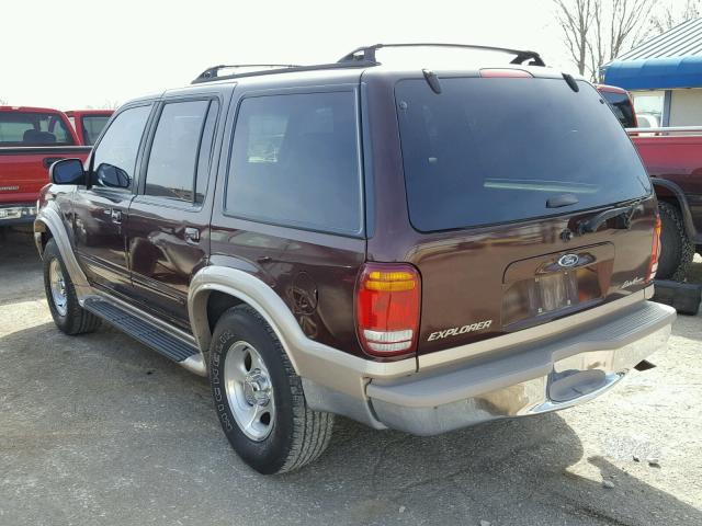 1FMDU34EXXZB95894 - 1999 FORD EXPLORER MAROON photo 3