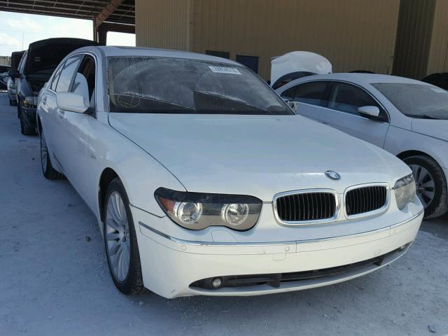 WBAGN63444DS49589 - 2004 BMW 745 LI WHITE photo 1