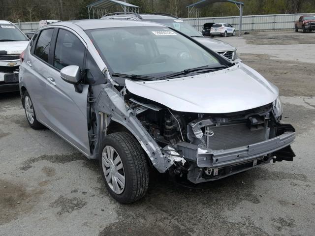 JHMGK5H57GX025998 - 2016 HONDA FIT LX SILVER photo 1