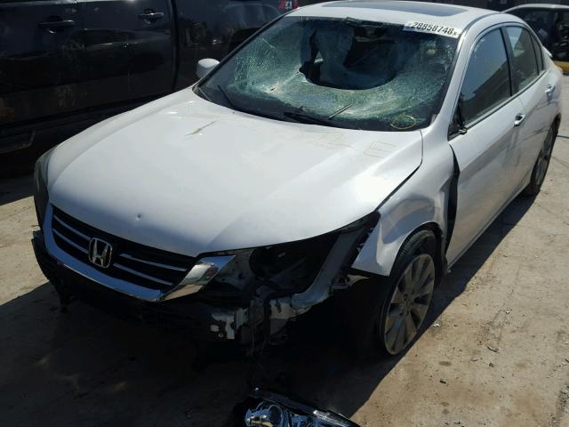 1HGCR2F88DA008621 - 2013 HONDA ACCORD EXL WHITE photo 9