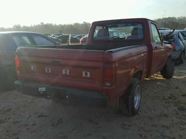 1FTCR10A9NUD12416 - 1992 FORD RANGER RED photo 4