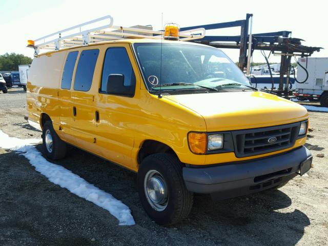 1FTSS34L86DA90900 - 2006 FORD ECONOLINE YELLOW photo 1