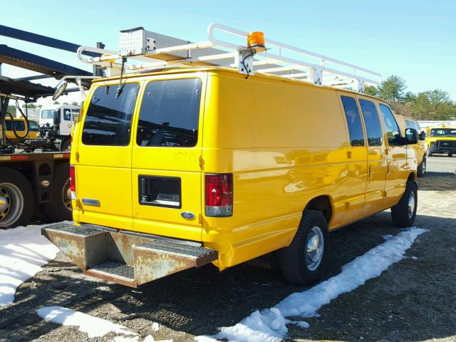 1FTSS34L86DA90900 - 2006 FORD ECONOLINE YELLOW photo 4