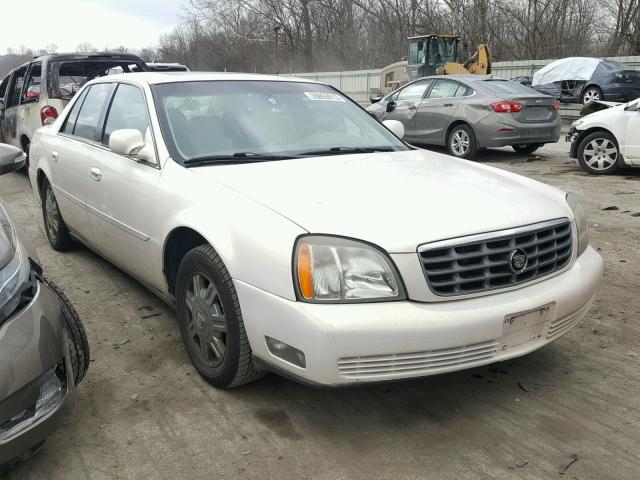 1G6KD54Y24U148596 - 2004 CADILLAC DEVILLE WHITE photo 1