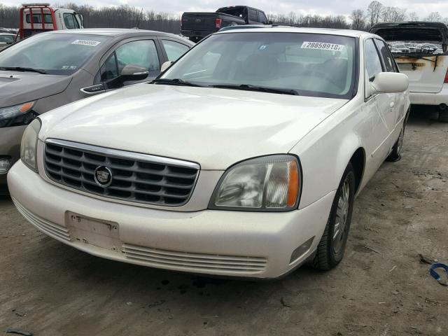 1G6KD54Y24U148596 - 2004 CADILLAC DEVILLE WHITE photo 2