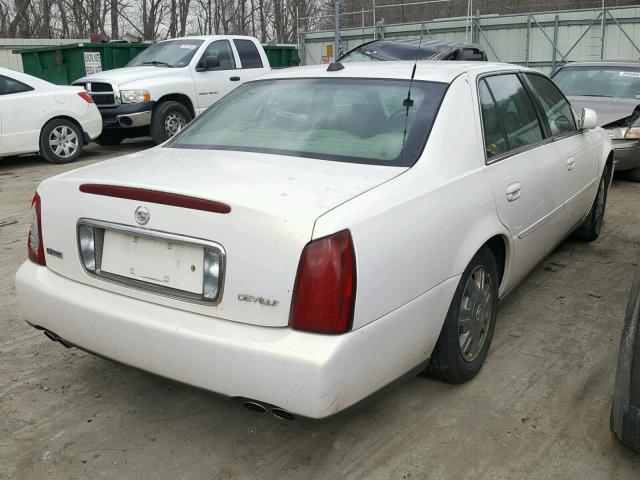 1G6KD54Y24U148596 - 2004 CADILLAC DEVILLE WHITE photo 4